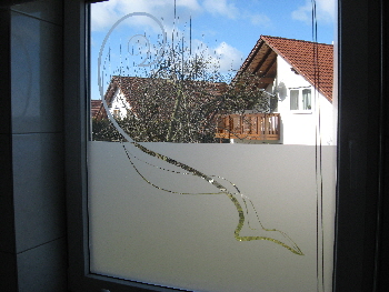 Glasdekorfolie